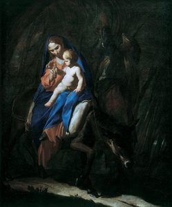 CVCSC:0224.S Bernardo Cavillino, The Flight into Egypt © Compton Verney, photo by Prudence Cuming Associates Ltd.