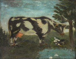 CVCSC:0025.F Daisy the Cow, English School © Compton Verney, photo by Prudence Cuming Associates Ltd.