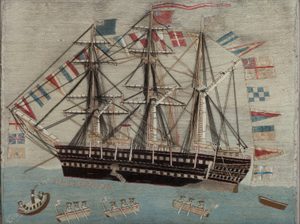 CVCSC:0041.F HMS Serapis, British © Compton Verney, photo by Jamie Woodley