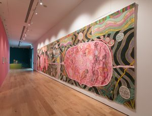 Installation view, Emma Talbot How We Learn to Love at Compton Verney, 2025. Photos by Jamie Woodley (c) Jamie Woodley and Compton Verney (33)
