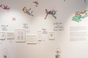 Installation Shot of Quentin Blake Inside Stories exhibition © Compton Verney photo by Jamie Woodley 0U9A2123a-Edit-Edit