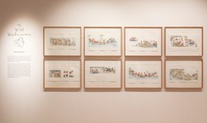 Installation Shot of Quentin Blake Inside Stories exhibition © Compton Verney photo by Jamie Woodley 0U9A2170a-Edit