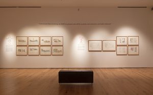 Installation Shot of Quentin Blake Inside Stories exhibition © Compton Verney photo by Jamie Woodley 0U9A2178a-Edit