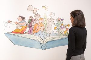 Installation Shot of Quentin Blake Inside Stories exhibition © Compton Verney photo by Jamie Woodley 0U9A2557a-Edit-Edit