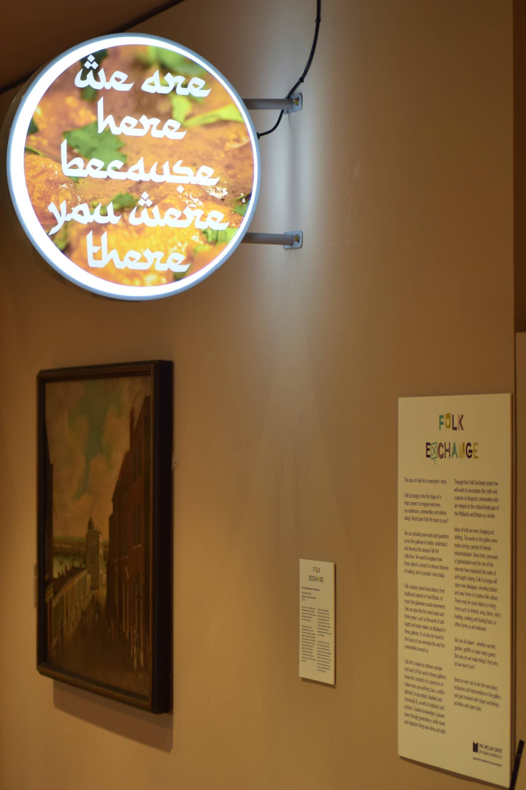 Installation View, We are Here because you were there, , photo by SR, copyright Compton Verney (2)