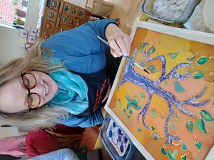 Silk Painting (1)